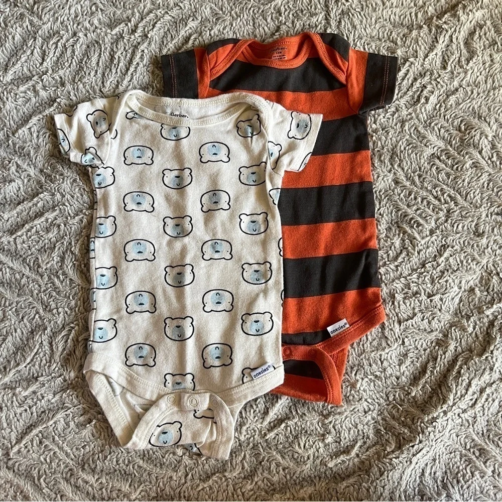 Bundle of Gerber Onsies 3-6months